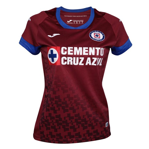 Camiseta Cruz Azul Segunda Equipación Mujer 2020-2021 Rojo